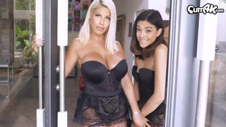 Зрелка с дочкой трахаются с одним парнем не став из-за него ругаться